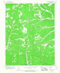 Proctor Creek 1959 topographic map thumbnail