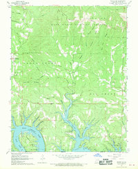 Protem SW 1968 topographic map thumbnail