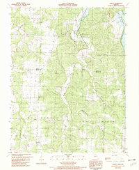 Quincy 1982 topographic map thumbnail