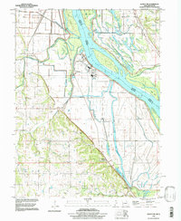 Quincy SW 1996 topographic map preview