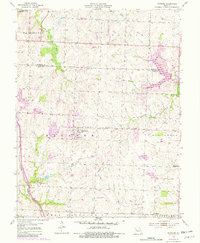 Raymore 1954 topographic map preview