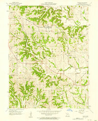 Rayville 1957 topographic map thumbnail