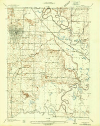 Rich Hill 1936 topographic map thumbnail