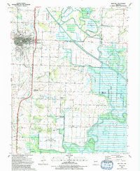 Rich Hill 1991 topographic map thumbnail