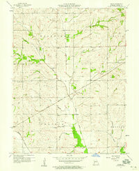 Roads 1957 topographic map thumbnail