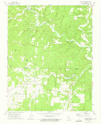 Rockbridge 1973 topographic map preview