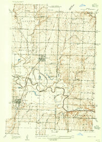 Rockville 1934 topographic map thumbnail