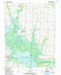 Rockville 1991 topographic map thumbnail