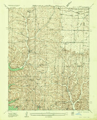 Rocky Mount 1935 topographic map thumbnail