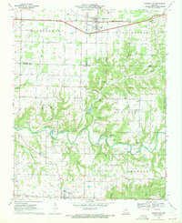 Rogersville 1970 topographic map thumbnail