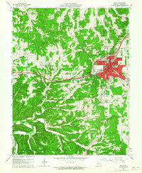 Rolla 1963 topographic map preview
