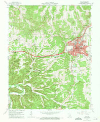 Rolla 1963 topographic map preview