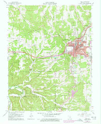 Rolla 1963 topographic map preview