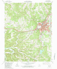 Rolla 1985 topographic map preview