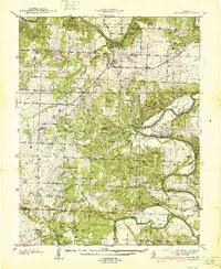 Roscoe 1940 topographic map thumbnail