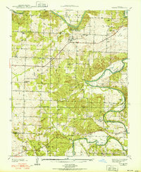 Roscoe 1938 topographic map thumbnail