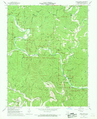 Round Spring 1967 topographic map thumbnail