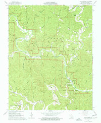 Round Spring 1967 topographic map thumbnail