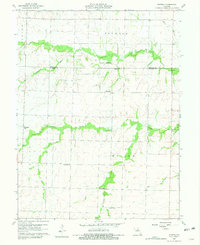 Rowena 1960 topographic map thumbnail