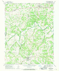 Russellville 1969 topographic map thumbnail