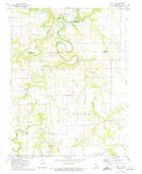 Santa Fe 1972 topographic map thumbnail