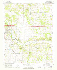Sarcoxie 1971 topographic map thumbnail