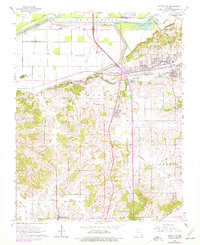 Scott City 1963 topographic map thumbnail