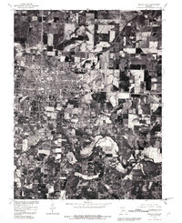 Sedalia East 1980 topographic map thumbnail