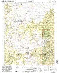 Seligman 1999 topographic map thumbnail