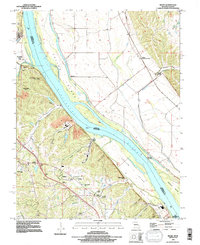 Selma 1993 topographic map thumbnail