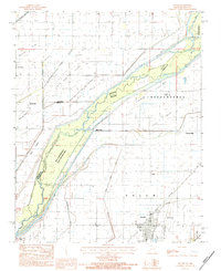 Senath 1983 topographic map thumbnail