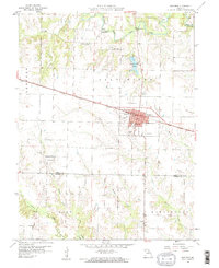 Shelbina 1959 topographic map thumbnail