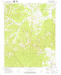 Shell Knob 1974 topographic map thumbnail