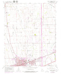 Sikeston North 1963 topographic map thumbnail
