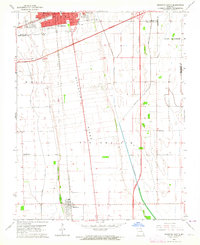 Sikeston South 1963 topographic map thumbnail