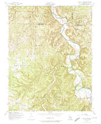 Slabtown Spring 1954 topographic map thumbnail