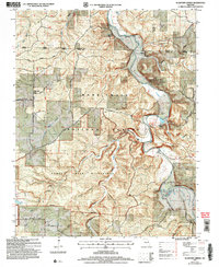 Slabtown Spring 2004 topographic map thumbnail
