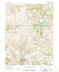Smithville 1961 topographic map thumbnail