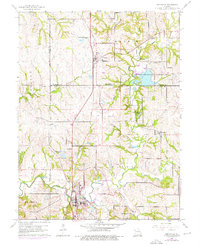 Smithville 1961 topographic map thumbnail