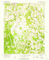 South Greenfield 1956 topographic map thumbnail