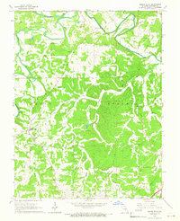 Spring Bluff 1966 topographic map preview