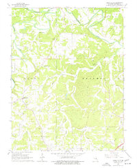 Spring Bluff 1966 topographic map thumbnail