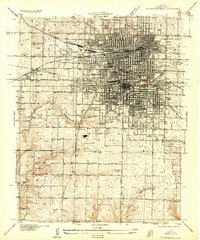 Springfield 1935 topographic map thumbnail