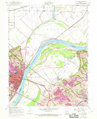 St. Charles 1954 topographic map thumbnail