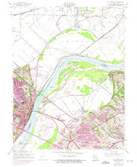 St. Charles 1954 topographic map thumbnail