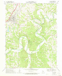 St. Clair 1969 topographic map thumbnail