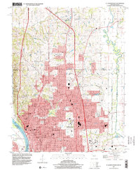 St. Joseph North 1997 topographic map thumbnail