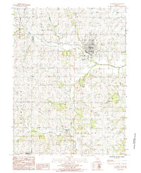 Stanberry 1985 topographic map thumbnail