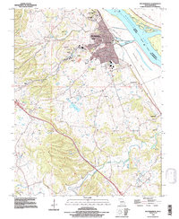 Ste Genevieve topographic map thumbnail