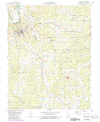 Steelville 1978 topographic map thumbnail